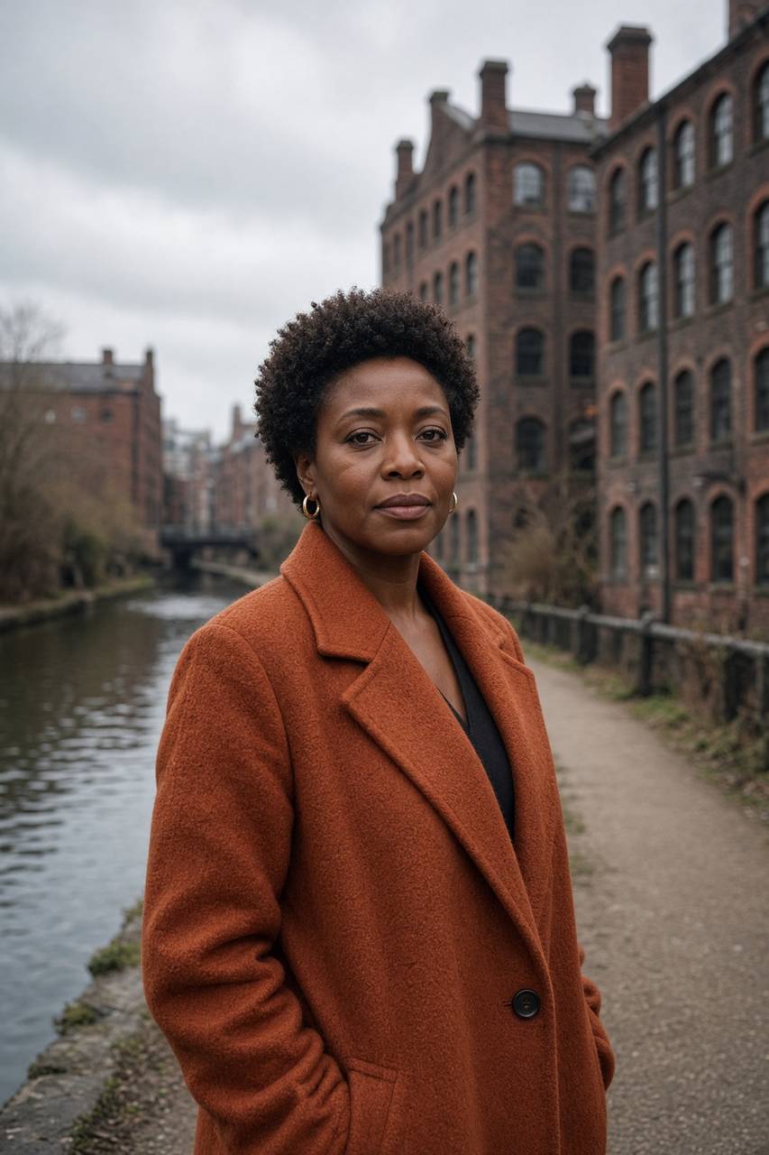 Portrait of Nia Okonkwo, industry correspondent